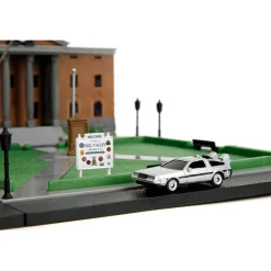 Back to the Future Hill Valley Courthouse - Nano Scene Diecast Model Car by Jada Toys