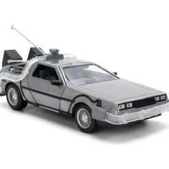 Back to the Future 40th Anniversary DeLorean Time Machine w/Doc Brown's Truck 1:24 Scale Diecast Model Car by Jada Toys