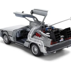 Back to the Future 40th Anniversary DeLorean Time Machine w/Doc Brown's Truck 1:24 Scale Diecast Model Car by Jada Toys