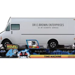 Back To The Future 40th Anniversary DeLorean Time Machine & Doc Brown Truck 1:32 Scale Diecast Model Car by Jada Toys