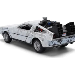 Back To The Future 40th Anniversary DeLorean Time Machine & Doc Brown Truck 1:32 Scale Diecast Model Car by Jada Toys
