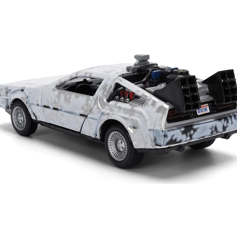 Back To The Future 40th Anniversary DeLorean Time Machine & Doc Brown Truck 1:32 Scale Diecast Model Car by Jada Toys