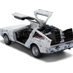 Back To The Future 40th Anniversary DeLorean Time Machine & Doc Brown Truck 1:32 Scale Diecast Model Car by Jada Toys