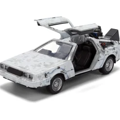 Back To The Future 40th Anniversary DeLorean Time Machine & Doc Brown Truck 1:32 Scale Diecast Model Car by Jada Toys