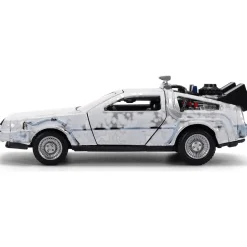 Back To The Future 40th Anniversary DeLorean Time Machine & Doc Brown Truck 1:32 Scale Diecast Model Car by Jada Toys
