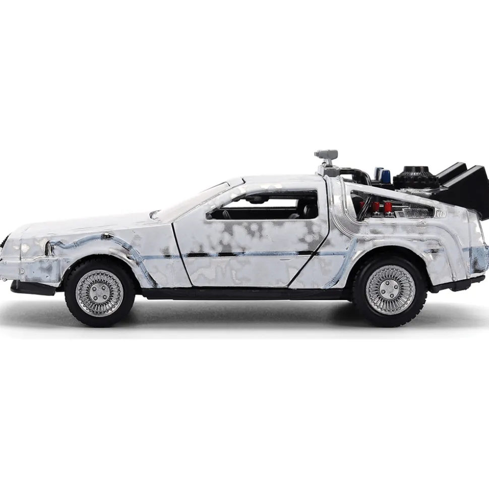 Back To The Future 40th Anniversary DeLorean Time Machine & Doc Brown Truck 1:32 Scale Diecast Model Car by Jada Toys
