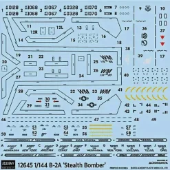 B-2A Spirit 1/144 Kit Academy (12645) 1:144 scale Plastic by Academy