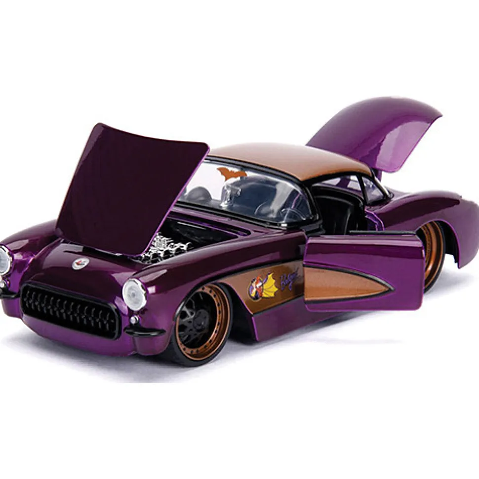 Batgirl 1957 Corvette Bombshell 1:24 Scale Diecast Model by Jada Toys