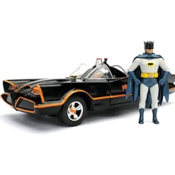 1966 Batmobile & Figures 1:24 Scale Diecast Model by Jada Toys