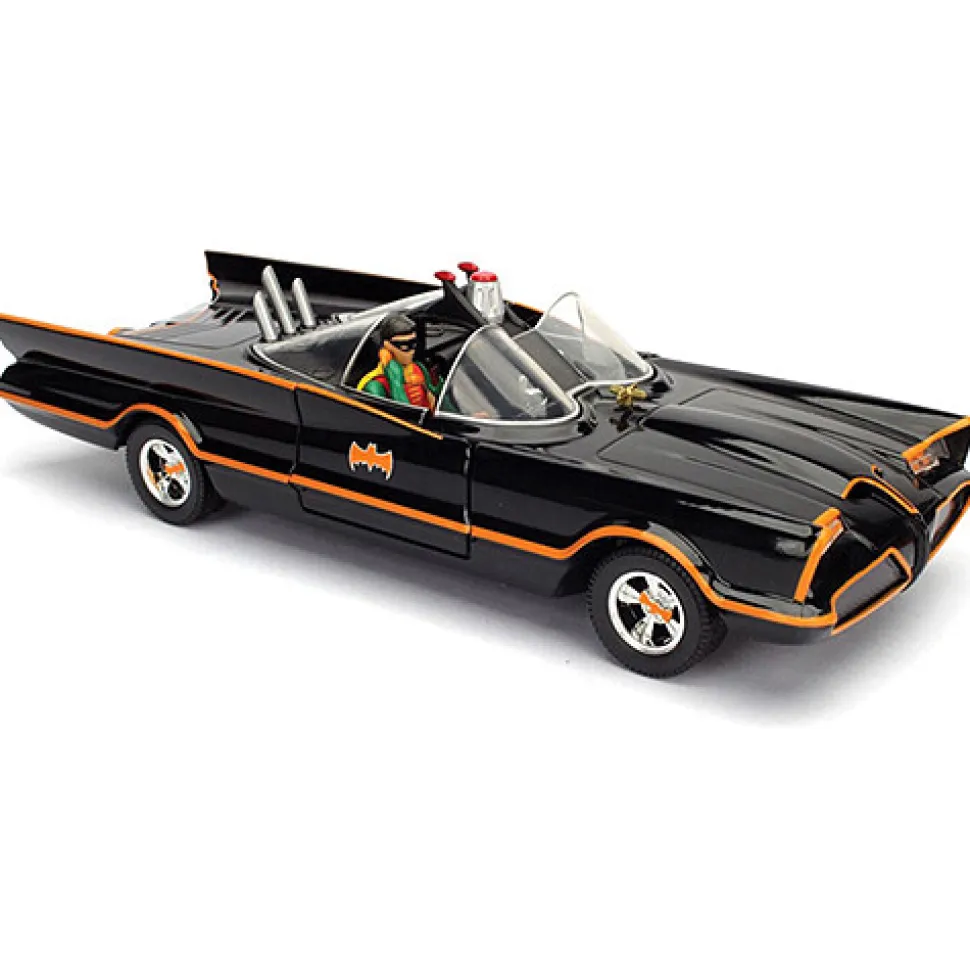 1966 Batmobile & Figures 1:24 Scale Diecast Model by Jada Toys
