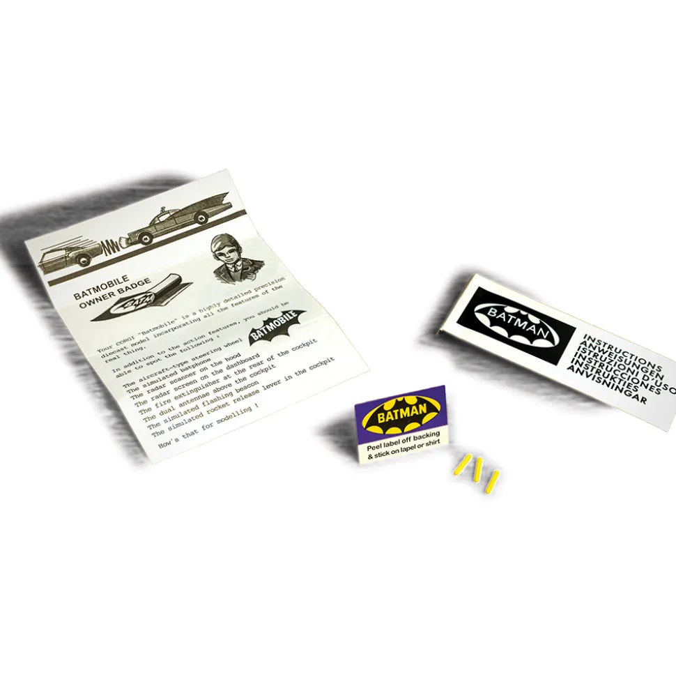 Batmobile with Batman and Robin 1:46 Scale Diecast Model Car by Corgi