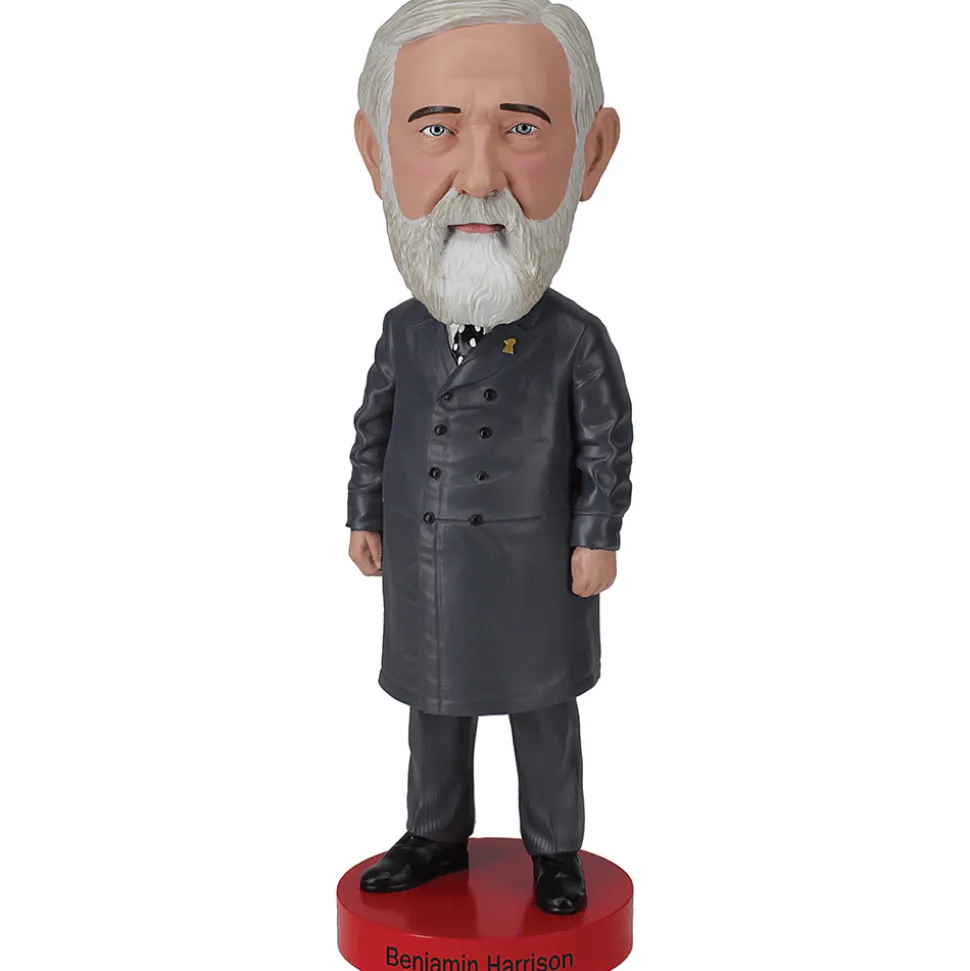 Benjamin Harrison Bobblehead Royal Bobbles (RB1398) Resin by Royal Bobbles