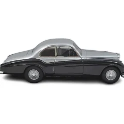 1952 Bentley R-Type Coupe by Abbott - Silver&Black 1:43 Scale Diecast Model Car by Esval Models