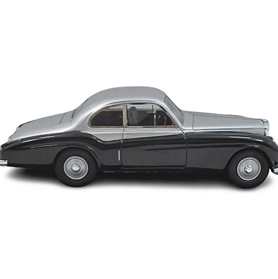 1952 Bentley R-Type Coupe by Abbott - Silver&Black 1:43 Scale Diecast Model Car by Esval Models