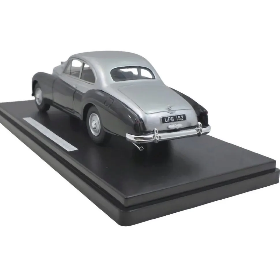 1952 Bentley R-Type Coupe by Abbott - Silver&Black 1:43 Scale Diecast Model Car by Esval Models