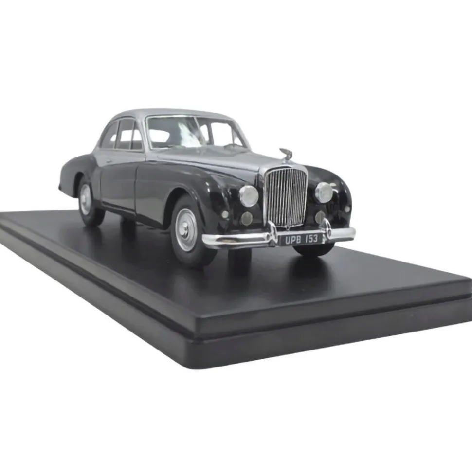 1952 Bentley R-Type Coupe by Abbott - Silver&Black 1:43 Scale Diecast Model Car by Esval Models