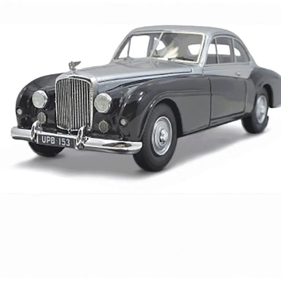 1952 Bentley R-Type Coupe by Abbott - Silver&Black 1:43 Scale Diecast Model Car by Esval Models
