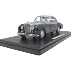 1952 Bentley R-Type Coupe by Abbott - Silver&Black 1:43 Scale Diecast Model Car by Esval Models