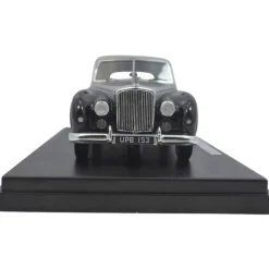 1952 Bentley R-Type Coupe by Abbott - Silver&Black 1:43 Scale Diecast Model Car by Esval Models