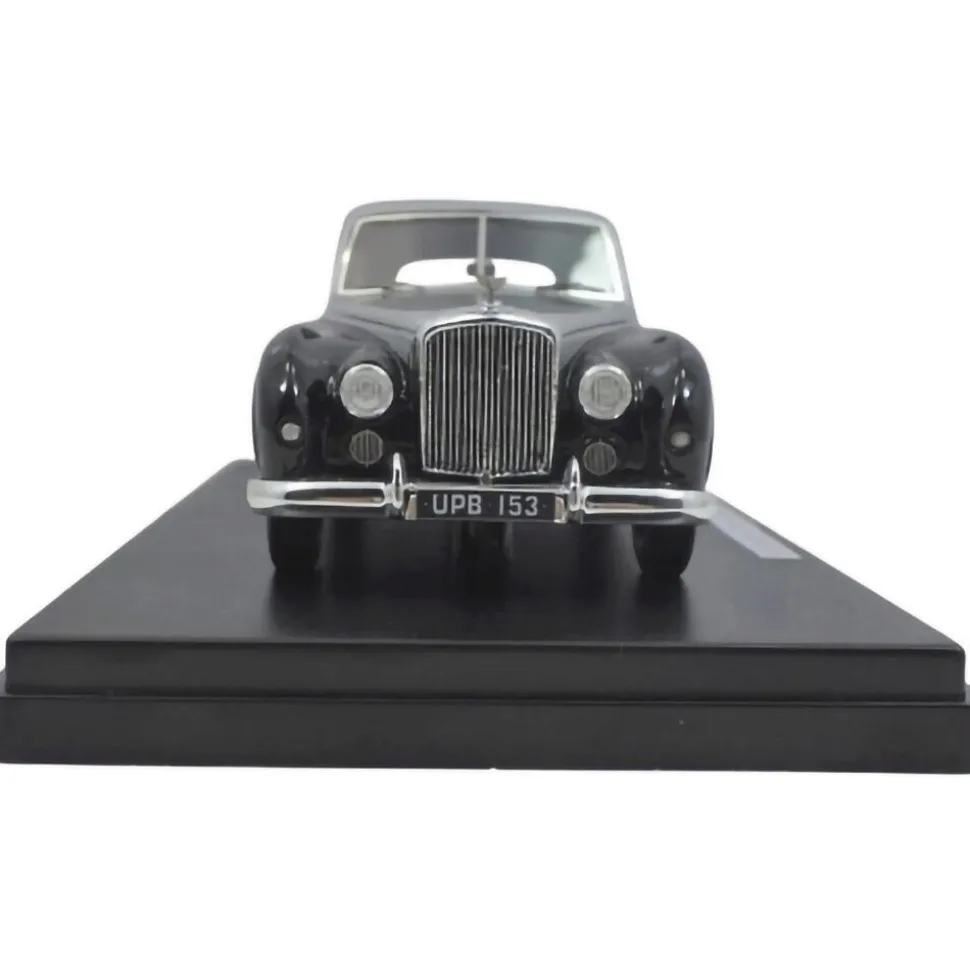 1952 Bentley R-Type Coupe by Abbott - Silver&Black 1:43 Scale Diecast Model Car by Esval Models