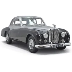 1952 Bentley R-Type Coupe by Abbott - Silver&Black 1:43 Scale Diecast Model Car by Esval Models