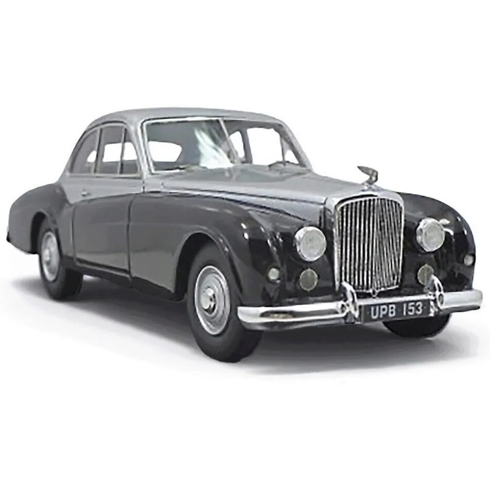 1952 Bentley R-Type Coupe by Abbott - Silver&Black 1:43 Scale Diecast Model Car by Esval Models
