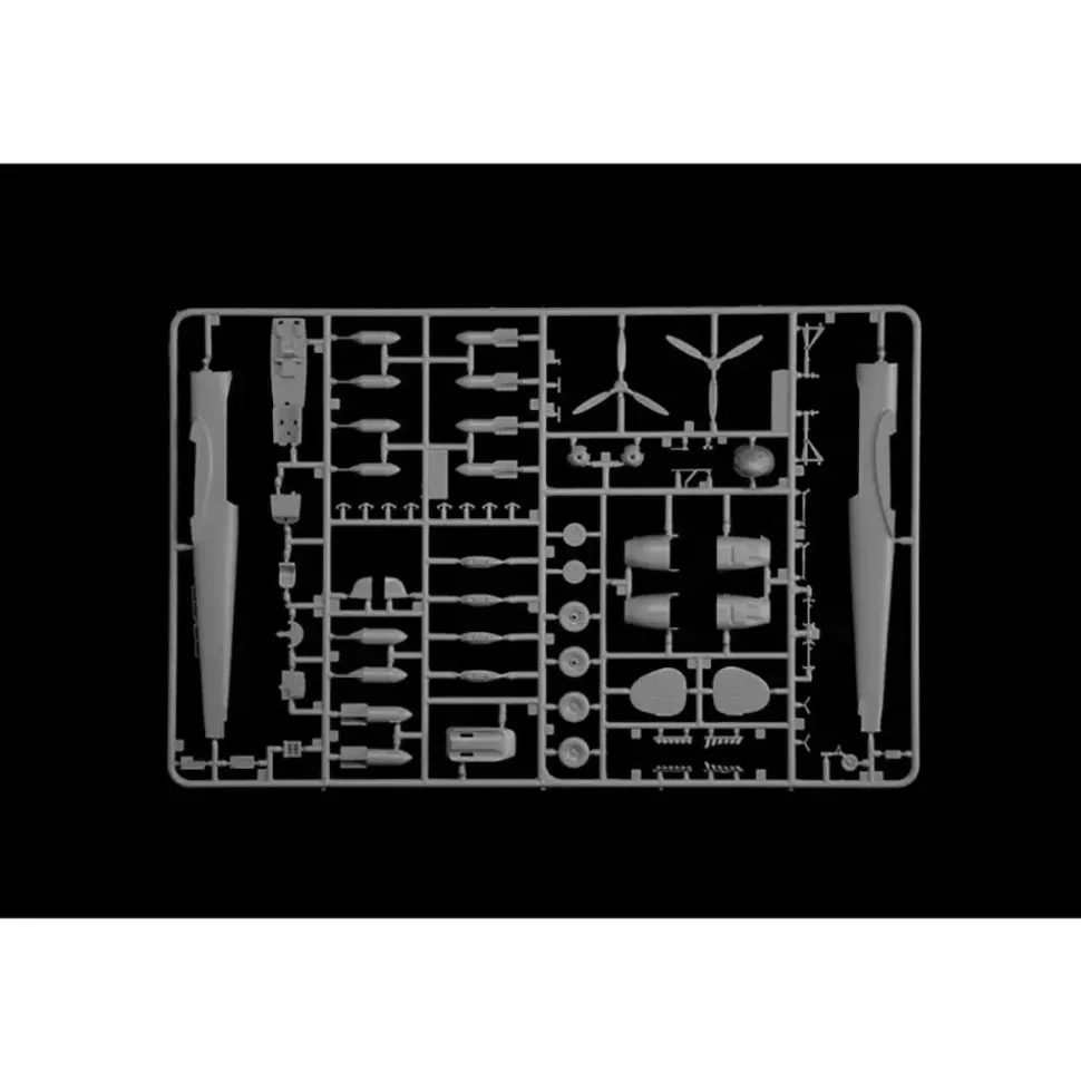 Bf-110C 1/72 Kit Italeri (0049s) 1:72 Scale Plastic by Italeri