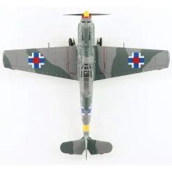 BF 109E-3 1/48 Die Cast Model - HA8724 Jan Reznak, Luftwaffe 13.(slow)/JG 52, White 2, USSR, Jan. 1:48 scale by Hobby Master