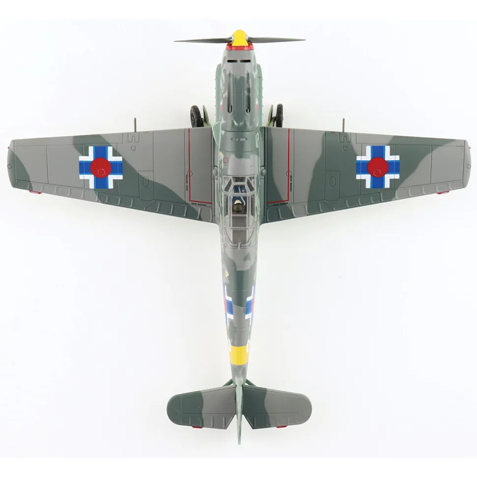 BF 109E-3 1/48 Die Cast Model - HA8724 Jan Reznak, Luftwaffe 13.(slow)/JG 52, White 2, USSR, Jan. 1:48 scale by Hobby Master