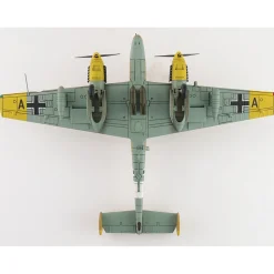 BF 110E-2 1/72 Die Cast Model 7./ZG 26, Italy 1941 1:72 scale Metal by Hobby Master