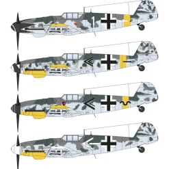 Bf 109 G-6 1/72 Kit - Aces Italeri (1483) 1:72 scale Plastic by Italeri