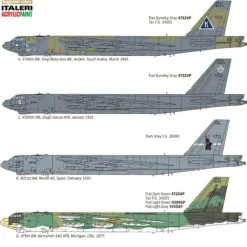 B-52G Stratofortress - Gulf War 1/72 Kit 1:72 Scale Plastic Model Kit by Italeri