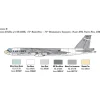 B-52G Stratofortress With Hound Dog 1/72 Kit 1:72 Scale Plastic Model Kit by Italeri
