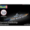 Bismarck Battleship Complete Model Kit 1:1200 Scale Plastic Model Kit by Revell