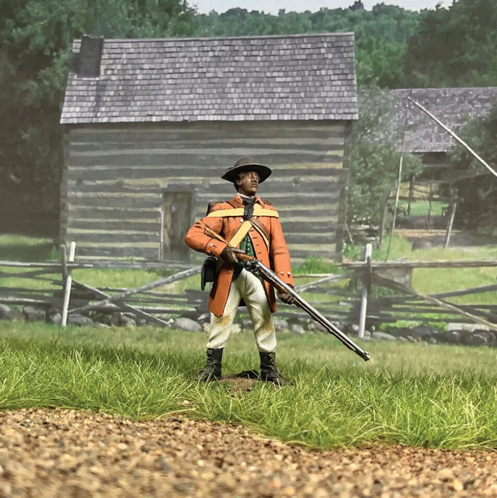 Black Militiaman of the Spartanburg 1/30 Figure William Britain (16108) 1:30 Scale Metal by William Britain