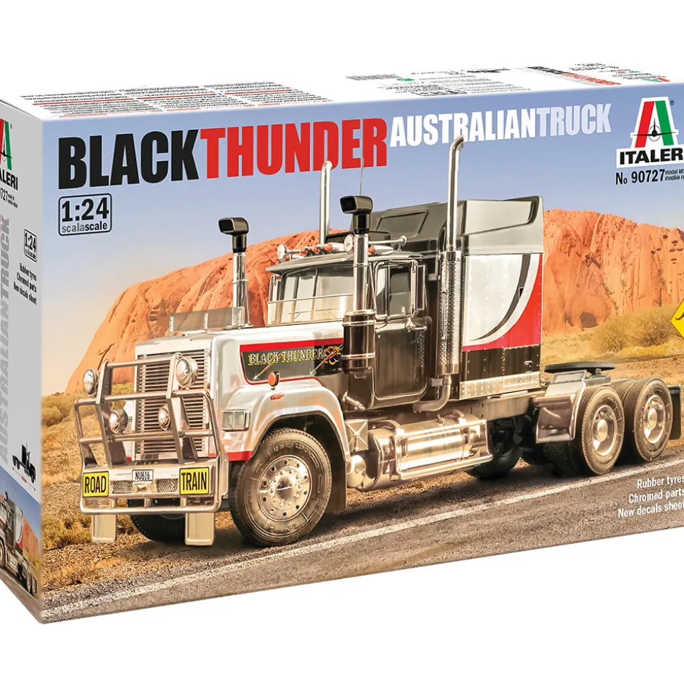 Black Thunder Australian Truck 1/24 Kit 1:24 scale Plastic by Italeri