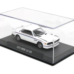 1975 BMW 3.0 CSL - White 1:64 Scale Diecast Model Car by Majorette