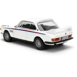 1975 BMW 3.0 CSL - White 1:64 Scale Diecast Model Car by Majorette
