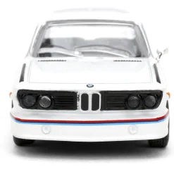 1975 BMW 3.0 CSL - White 1:64 Scale Diecast Model Car by Majorette