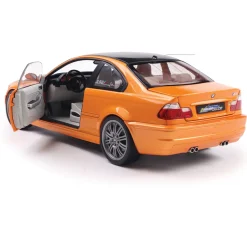 2000 BMW E46 M3 Coupe Solido Works - Orange 1:18 Scale Diecast Model Car by Solido