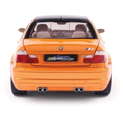 2000 BMW E46 M3 Coupe Solido Works - Orange 1:18 Scale Diecast Model Car by Solido