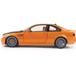 2000 BMW E46 M3 Coupe Solido Works - Orange 1:18 Scale Diecast Model Car by Solido