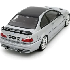 2001 BMW E46 M3 GTR STREET TITAN - SILVER METALLIC 1:18 Scale Cast Resin Model Car by Ottomobile