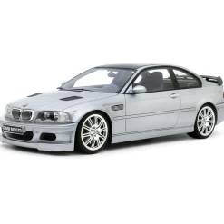 2001 BMW E46 M3 GTR STREET TITAN - SILVER METALLIC 1:18 Scale Cast Resin Model Car by Ottomobile