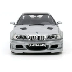2001 BMW E46 M3 GTR STREET TITAN - SILVER METALLIC 1:18 Scale Cast Resin Model Car by Ottomobile
