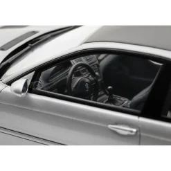 2001 BMW E46 M3 GTR STREET TITAN - SILVER METALLIC 1:18 Scale Cast Resin Model Car by Ottomobile