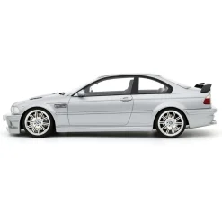 2001 BMW E46 M3 GTR STREET TITAN - SILVER METALLIC 1:18 Scale Cast Resin Model Car by Ottomobile