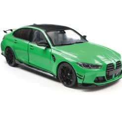 2024 BMW M3 (G80) Performance Parts - Signal Green 1:18 Scale Diecast Model Car by Solido