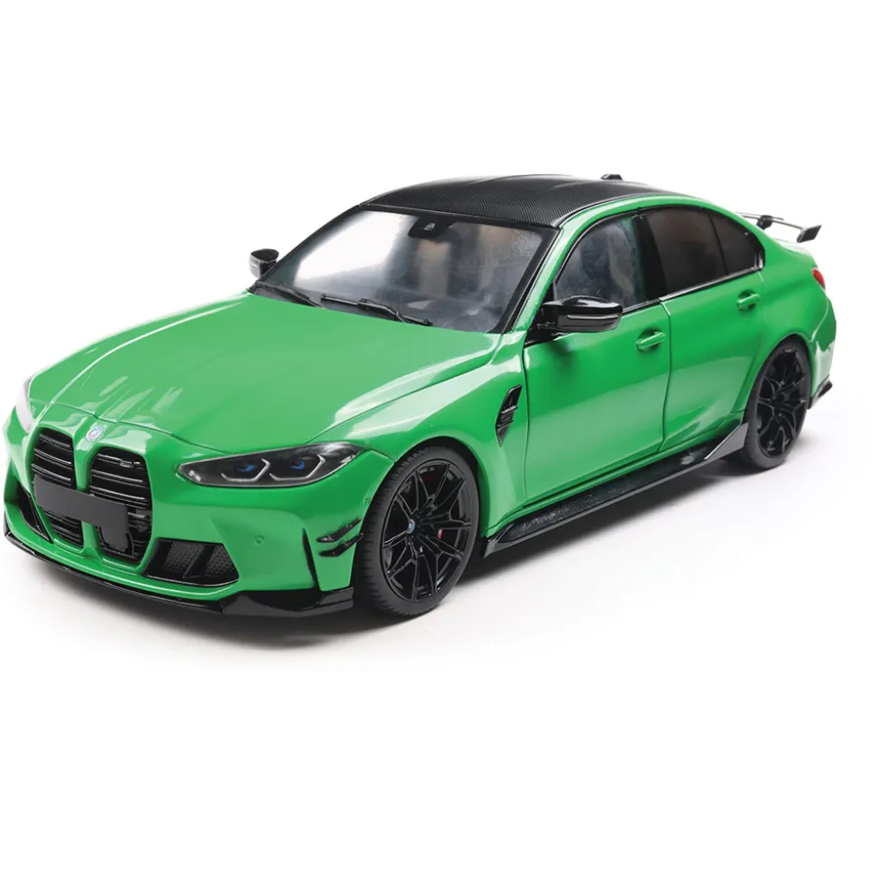 2024 BMW M3 (G80) Performance Parts - Signal Green 1:18 Scale Diecast Model Car by Solido