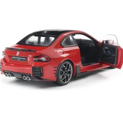 2024 BMW M2 (G87) Performance Parts - Toronto Red 1:18 Scale Diecast Model Car by Solido
